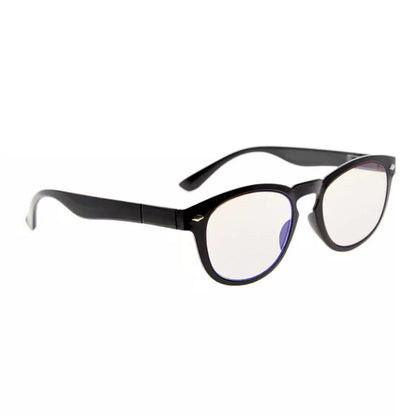 Oval Blue Light Blocking Reading Glasses Women Men
