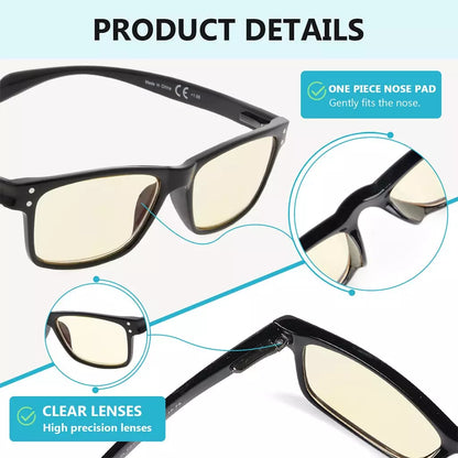 Blue Light Blocking Reading Glasses Women Men