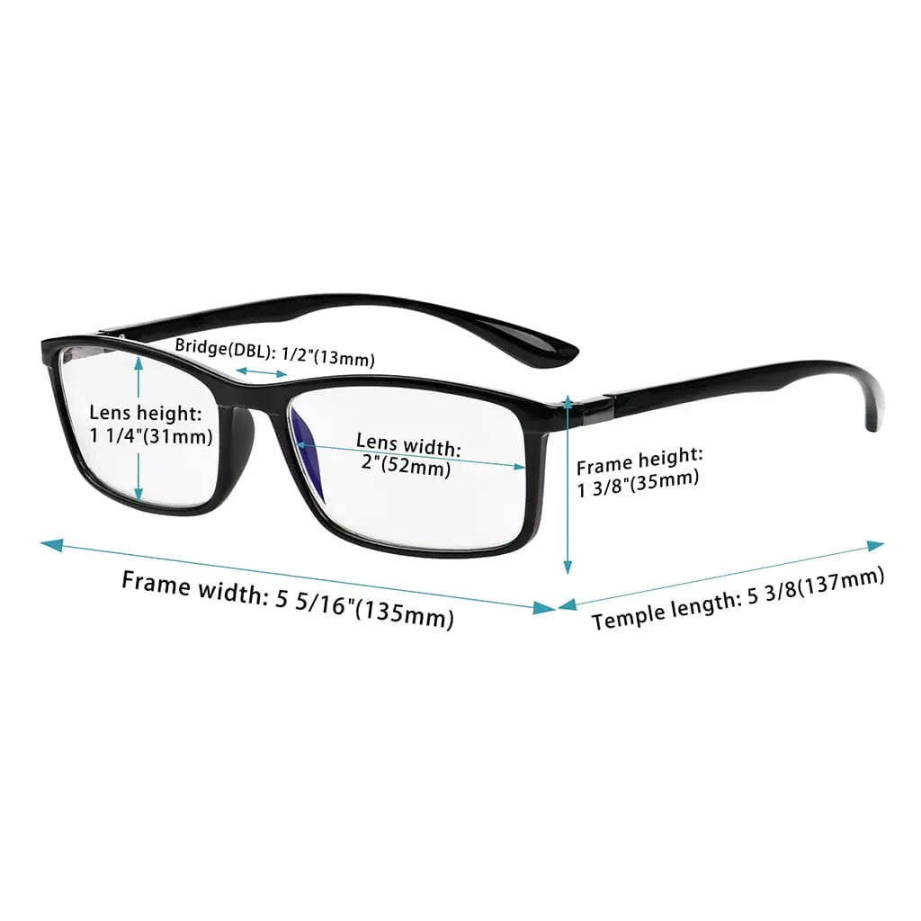 Blue Light Blocking Reading Glasses for Men