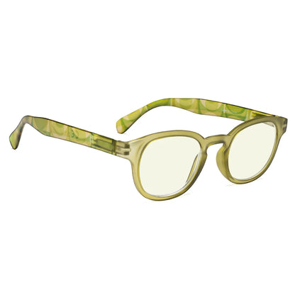 Patterned Blue Light Blocking Reading Glasses Women