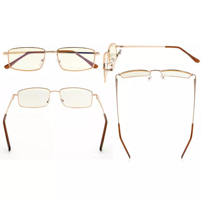 Cgacc Blue Light Blocking Reading Glasses Light Yellow Tinted