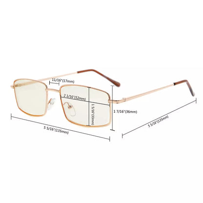 Cgacc Blue Light Blocking Reading Glasses Light Yellow Tinted