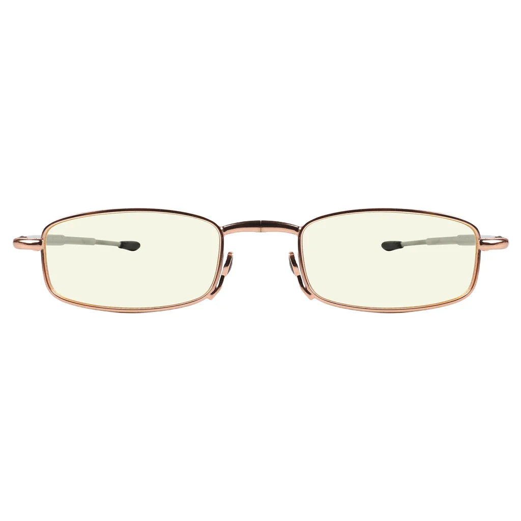 Telescopic Arms Folding Blue Light Blocking Reading Glasses for Women