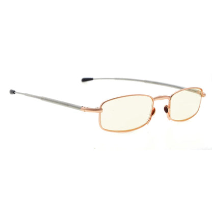 Telescopic Arms Folding Blue Light Blocking Reading Glasses for Women