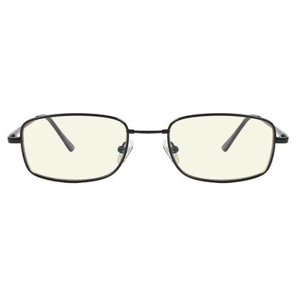 Memory Titanium Blue Light Blocking Reading Glasses for Women Men