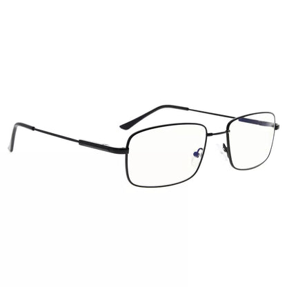 Titanium Blue Light Blocking Reading Glasses Men Women