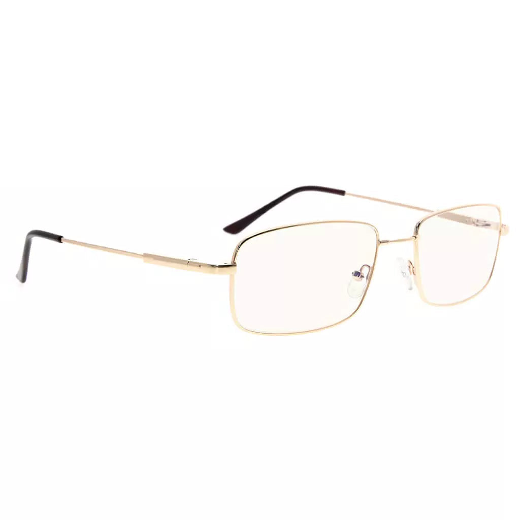 Titanium Blue Light Blocking Reading Glasses Men Women