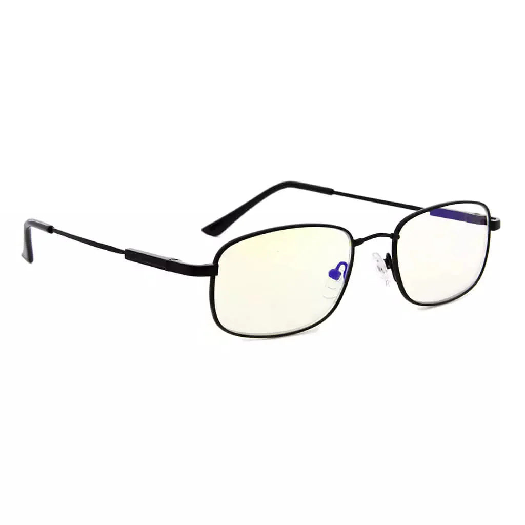 Wirerim Titanium Blue Light Blocking Reading Glasses Readers Men Spring Hinges