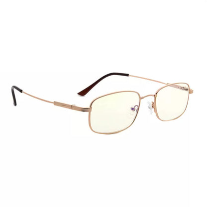 Wirerim Titanium Blue Light Blocking Reading Glasses Readers Men Spring Hinges