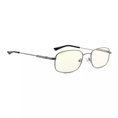 Wirerim Titanium Blue Light Blocking Reading Glasses Readers Men Spring Hinges