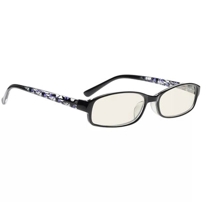 Small Lens Blue Light Blocking Reading Glasses Women