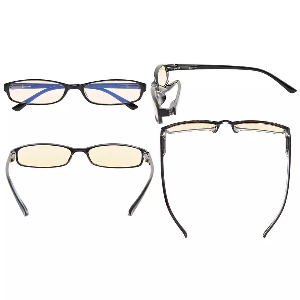 Small Lens Blue Light Blocking Reading Glasses Women