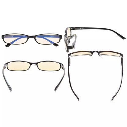 Small Lens Blue Light Blocking Reading Glasses Women
