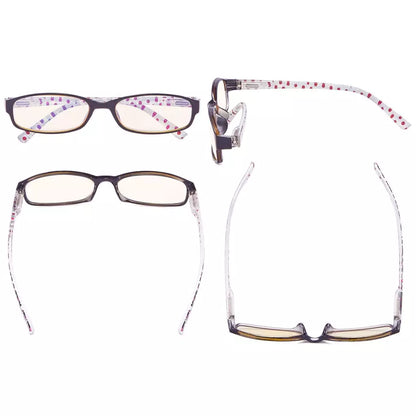 Polka Dots Blue Light Blocking Reading Glasses for Women