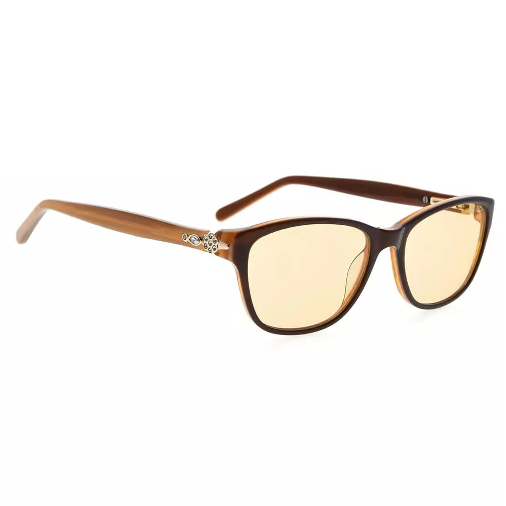 Rhinestones Blue Light Blocking Reading Glasses Women