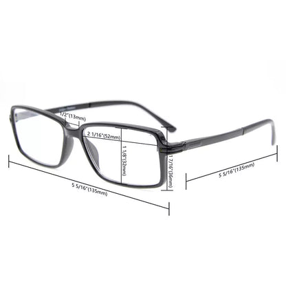 Blue Light Blocking Reading Glasses Eyeglasses Men Spring Hinges
