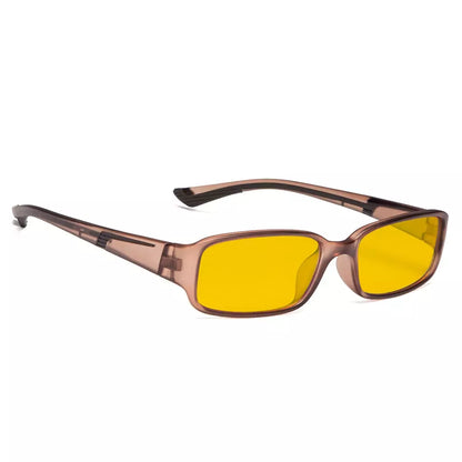 Yellow Tinted Blue Light Blocking Reading Glasses Women Men
