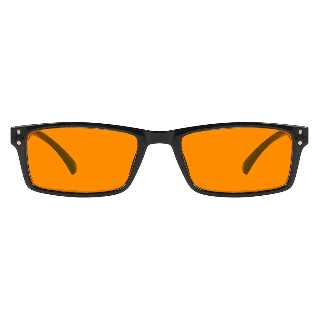 Orange Tinted Blue Light Blocking Reading Glasses Women Men