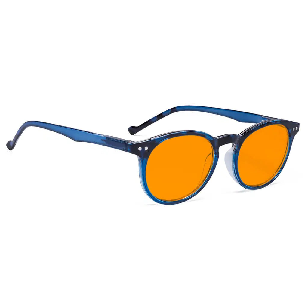 Oval Blue Light Blocking Glasses Momen