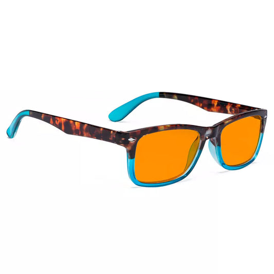 Orange Tinted Blue Light Blocking Reading Glasses for Women