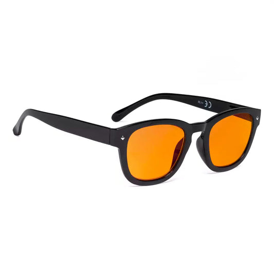 Orange Tinted Blue Light Blocking Reading Glasses Women Men