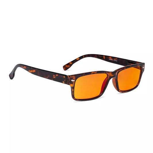 Blue Light Blocking Glasses Orange Tinted Women Men