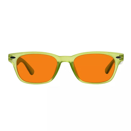 Blue Light Blocking Reading Glasses Orange Tinted Women