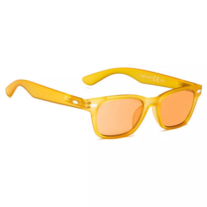 Blue Light Blocking Reading Glasses Orange Tinted Women