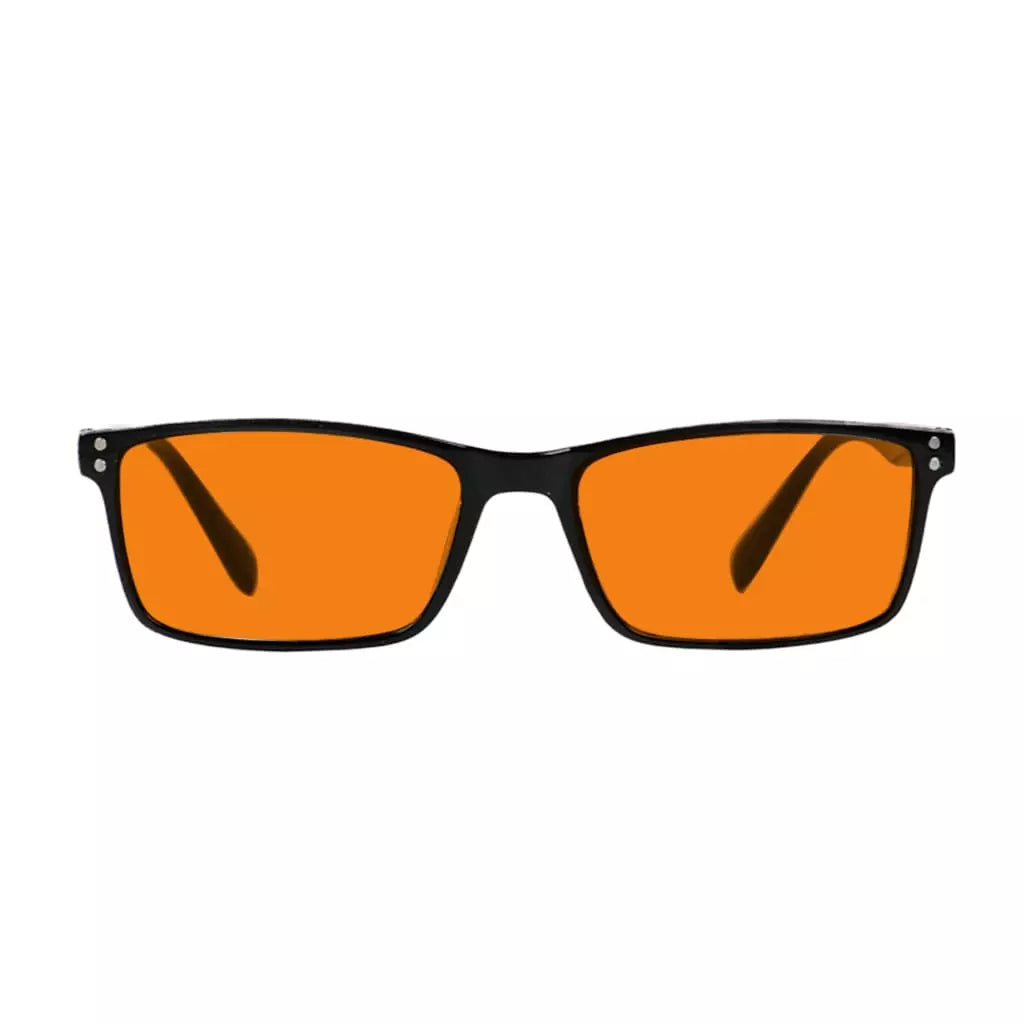 Orange Tinted Blue Light Blocking Reading Glasses Women Men