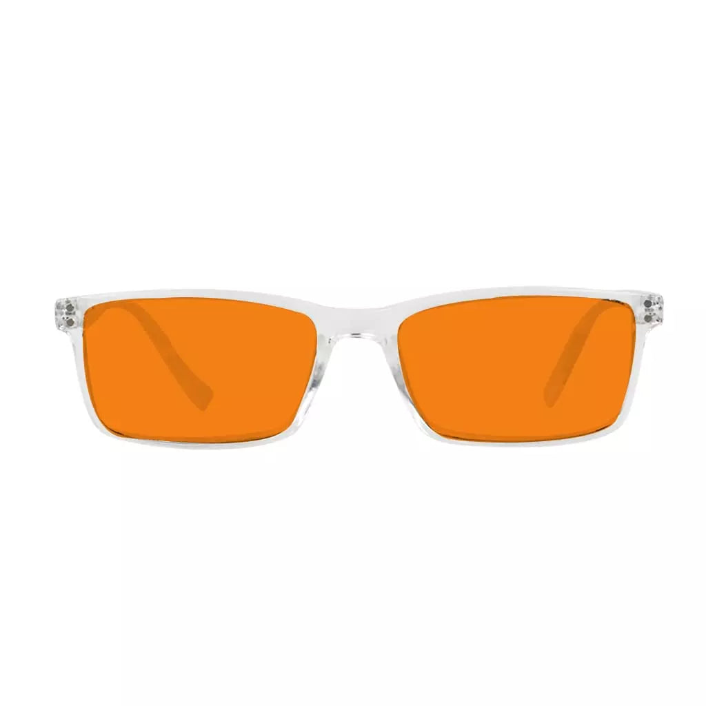 Orange Tinted Blue Light Blocking Reading Glasses Women Men