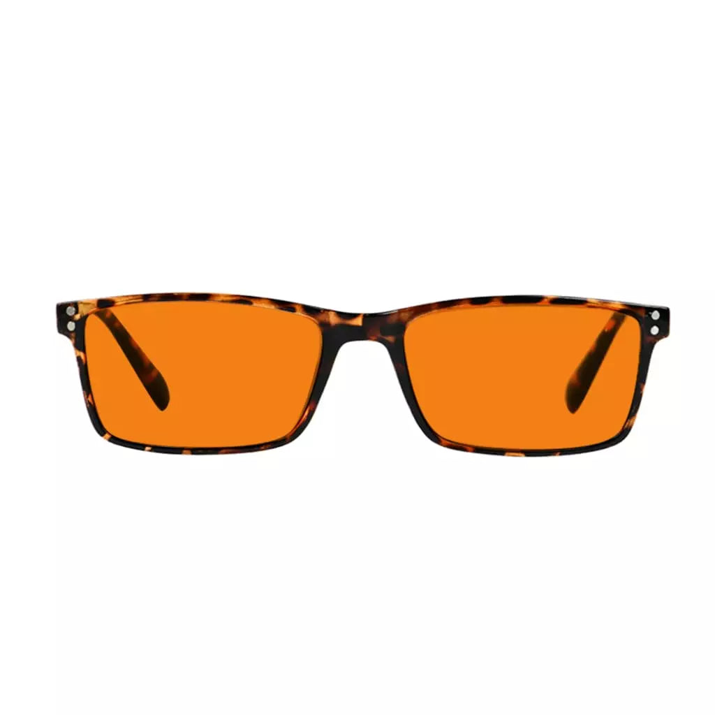 Orange Tinted Blue Light Blocking Reading Glasses Women Men