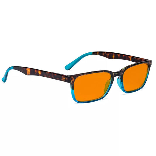 Blue Light Blocking Glasses Orange Tinted Women Men