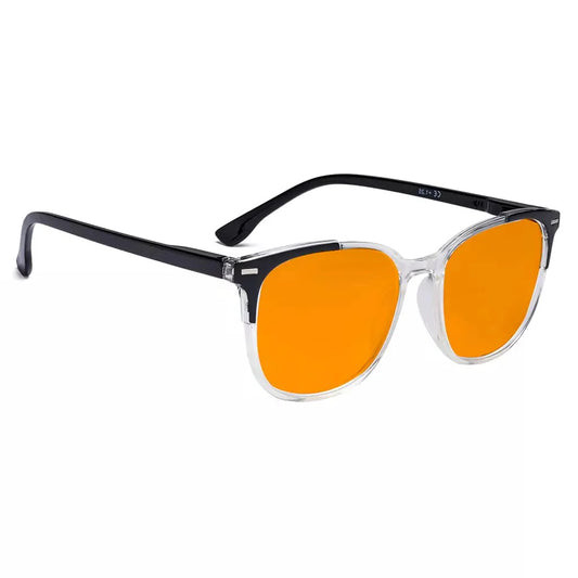 Orange Tinted Blue Light Blocking Reading Glasses for Women