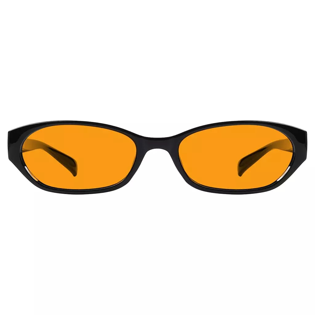 Orange Tinted Blue Light Blocking Reading Glasses for Women