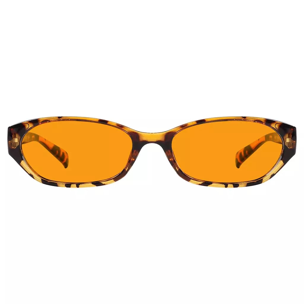 Orange Tinted Blue Light Blocking Reading Glasses for Women