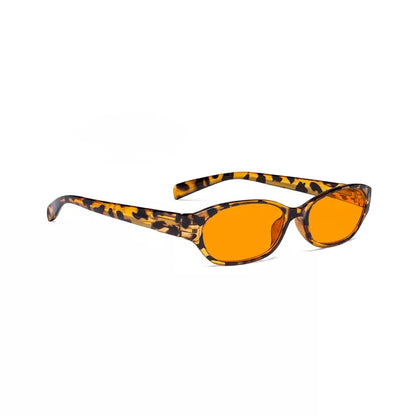 Orange Tinted Blue Light Blocking Reading Glasses for Women