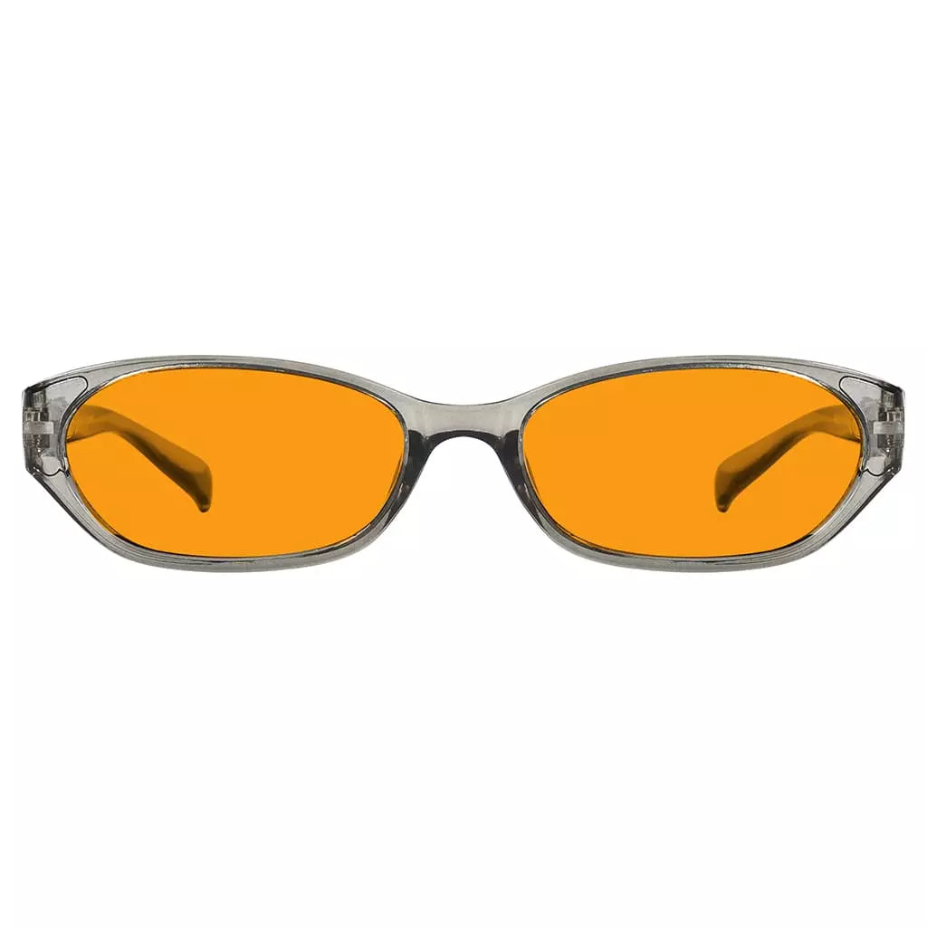 Orange Tinted Blue Light Blocking Reading Glasses for Women