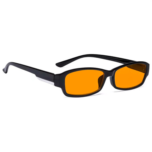 Orange Tinted Blue Light Blocking Reading Glasses Women
