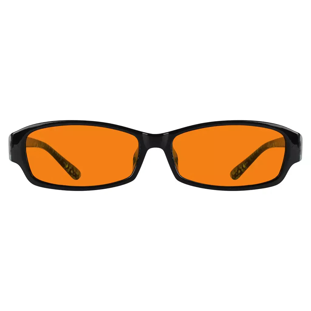 Orange Tinted Blue Light Blocking Reading Glasses Women