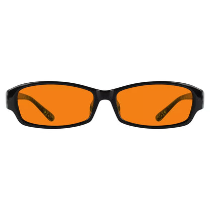 Orange Tinted Blue Light Blocking Reading Glasses Women