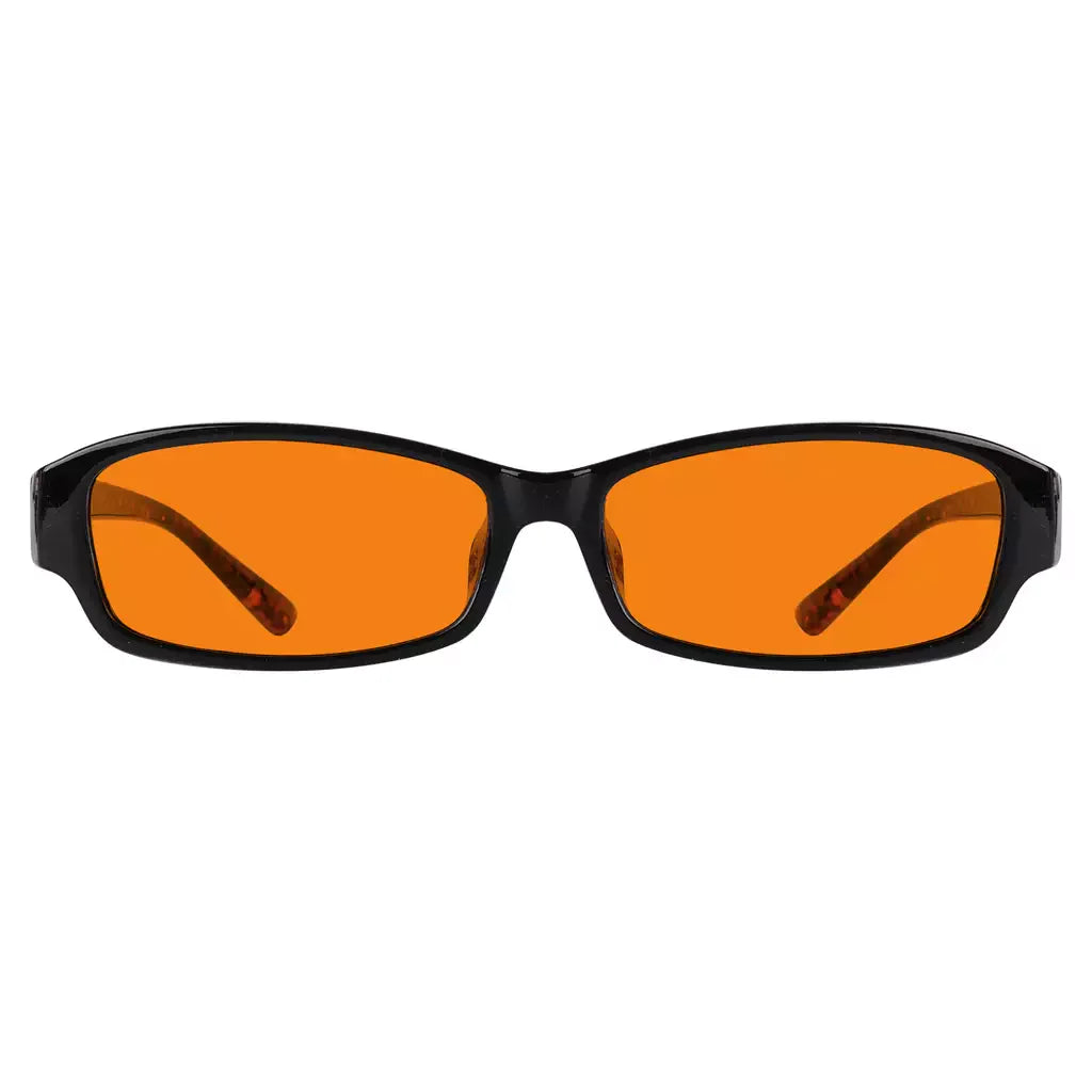 Orange Tinted Blue Light Blocking Reading Glasses Women