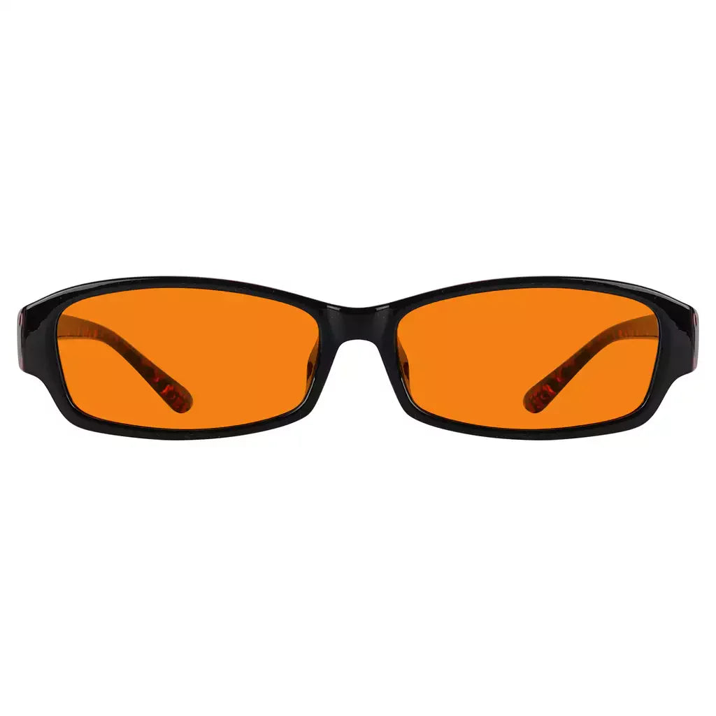 Orange Tinted Blue Light Blocking Reading Glasses Women