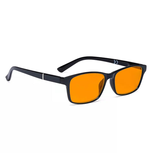 Orange Tinted Blue Light Blocking Reading Glasses for Women and Men