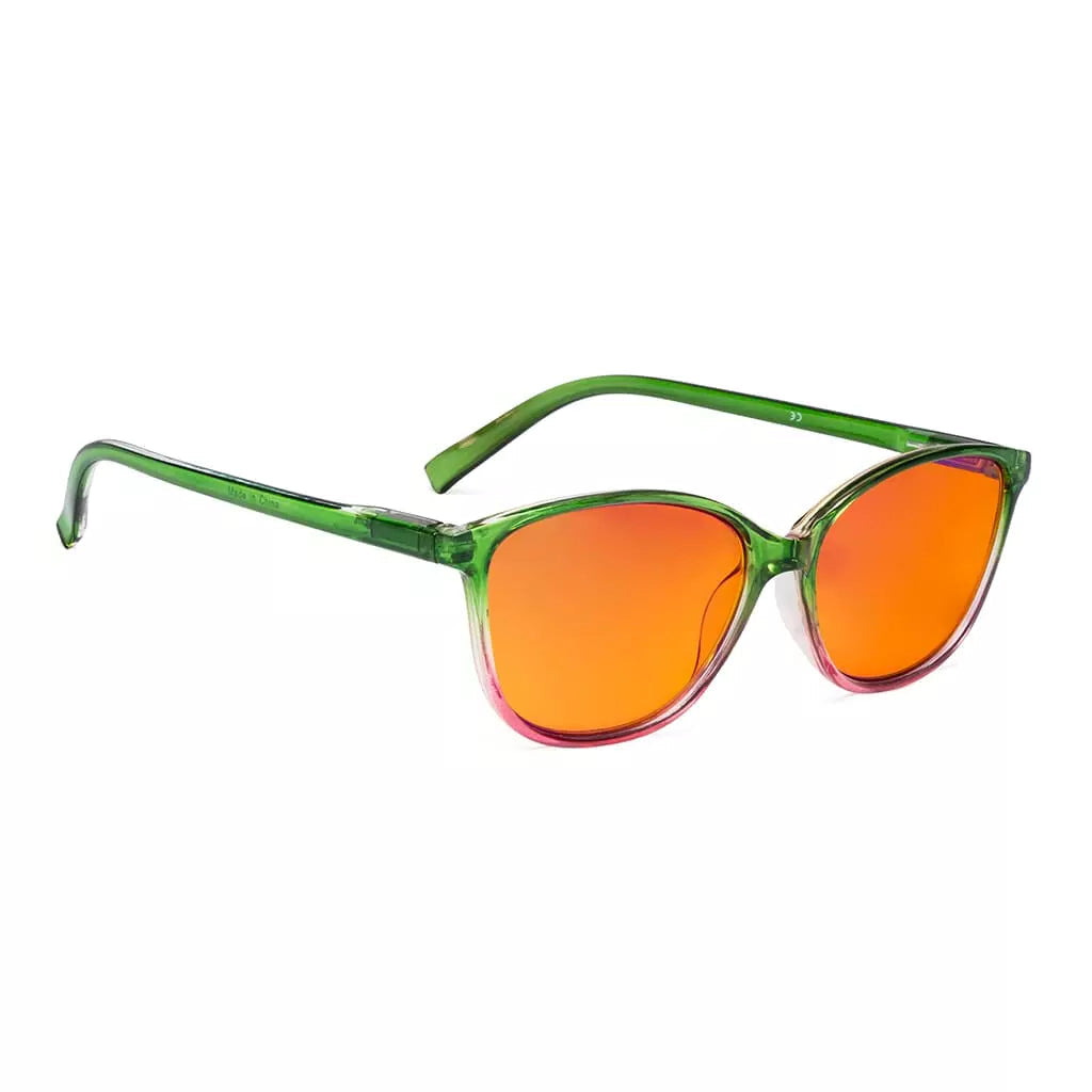 Blue Light Blocking Reading Glasses Orange Tinted Women