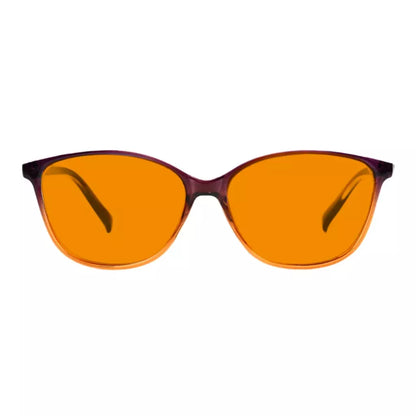 Blue Light Blocking Reading Glasses Orange Tinted Women