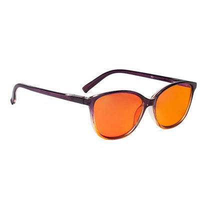 Blue Light Blocking Reading Glasses Orange Tinted Women
