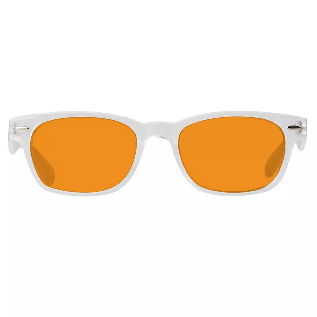 Cat Eye Orange Tinted Blue Light Blocking Reading Glasses for Women