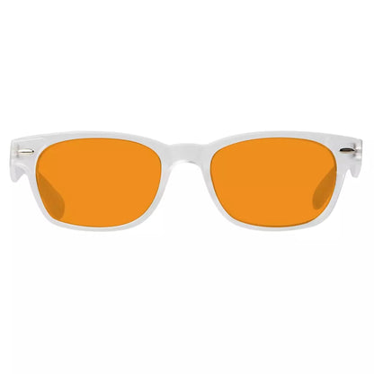 Cat Eye Orange Tinted Blue Light Blocking Reading Glasses for Women