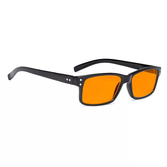 Orange Tinted Blue Light Blocking Reading Glasses Women Men