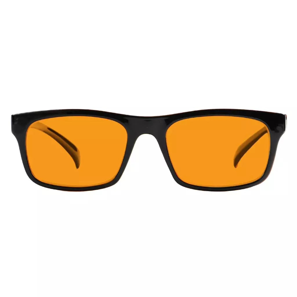 Orange Tinted Blue Light Blocking Reading Glasses for men